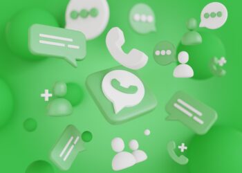 Whatsapp nova interface.