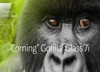 Vidro Gorilla Glass 7i Tela Acessível para Smartphones Intermediários